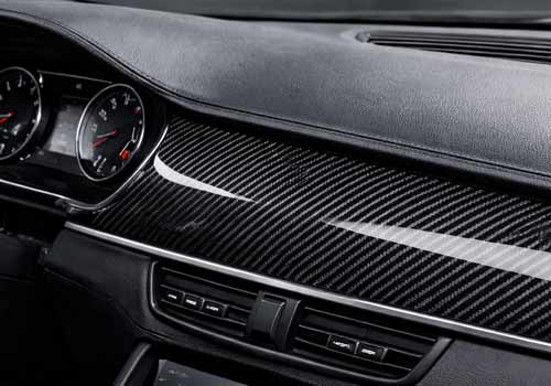 Car Interior Accessories Carbon Fiber dashboard trims