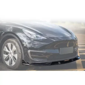 For Tesla Model Y Front Lip Carbon Fiber 2021-2023 (2)