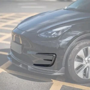 Prepreg Carbon Fiber Model Y Fog Light Cover Trims For 2021 2022 2023 (1)