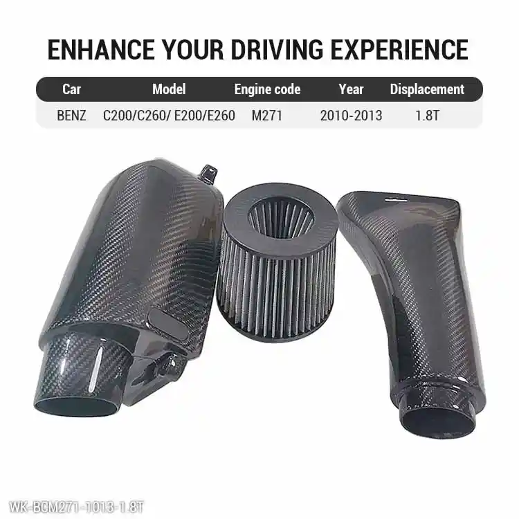 M271 Air Intake System Kit 1.8 T for C200 C260 E20 (