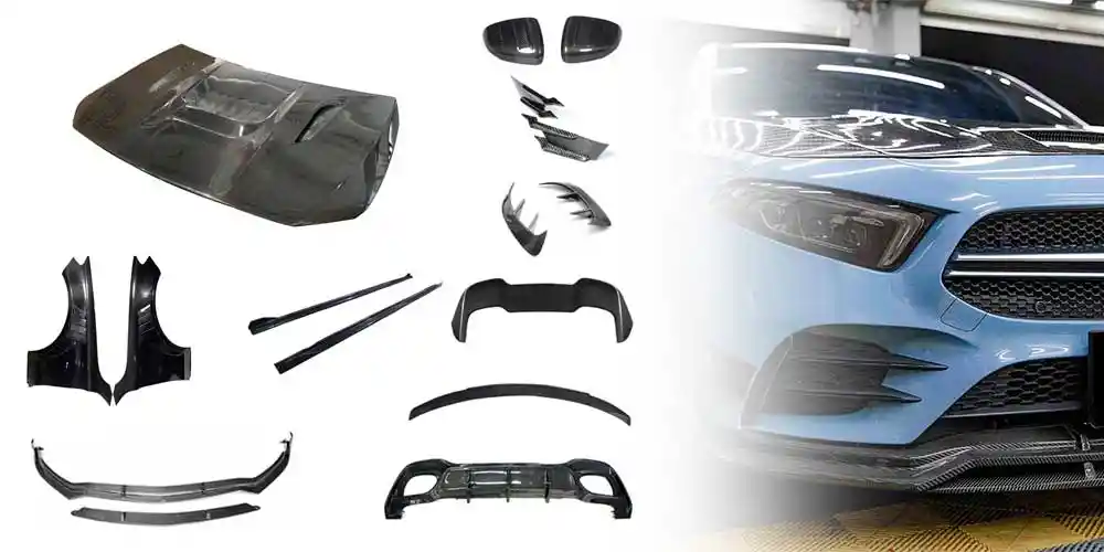 Mercedes Benz Carbon Fiber Exterior & Aero Parts