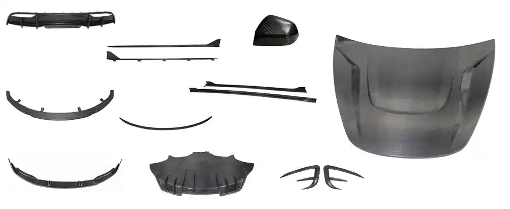 Tesla Model 3 Carbon Fiber Body kit