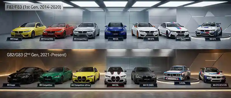 BMW M4 Evolution: The Complete History of BMW’s High-Performance Coupe