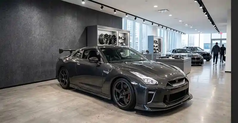 Carbon Fiber Car Modification show room