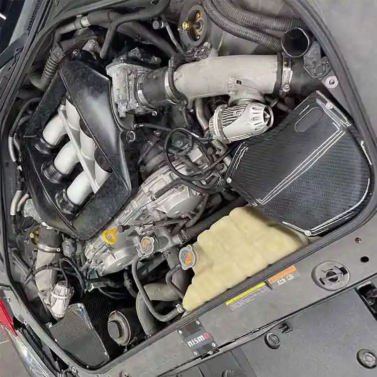 Carbon Fiber GTR R35 Intake Kit VR38(DETT) 2009 3.8TT (1)