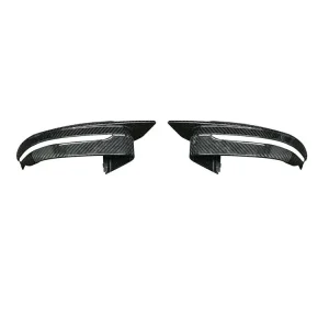 Pair of dry carbon fiber G20 Carbon Fiber Mirror Caps